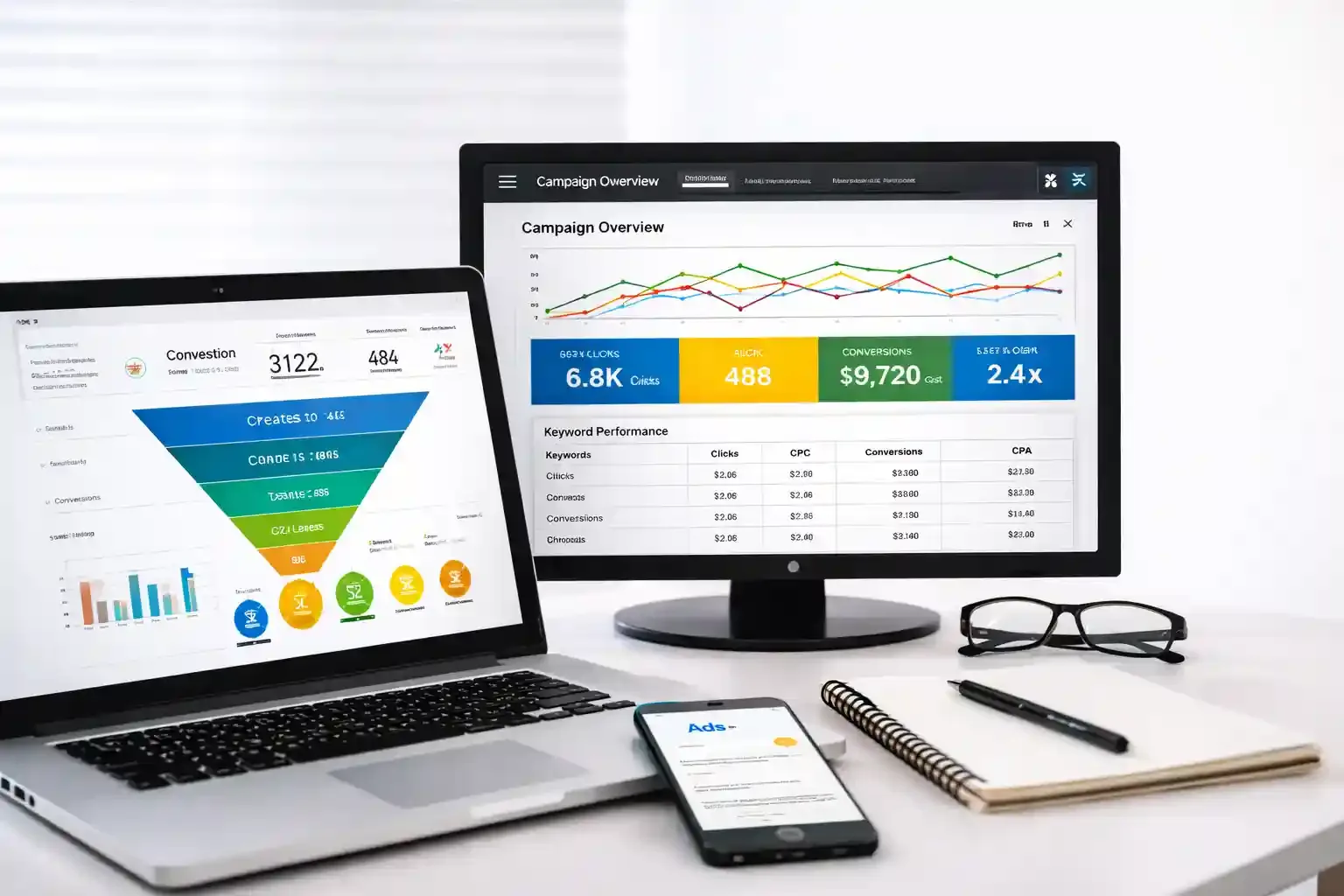 SEM Performance Dashboard
