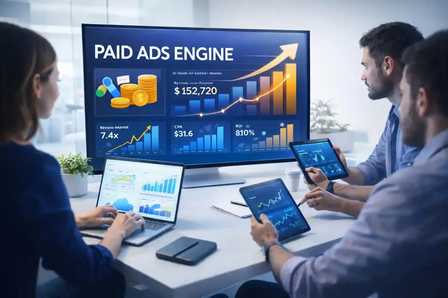 Paid ads engine