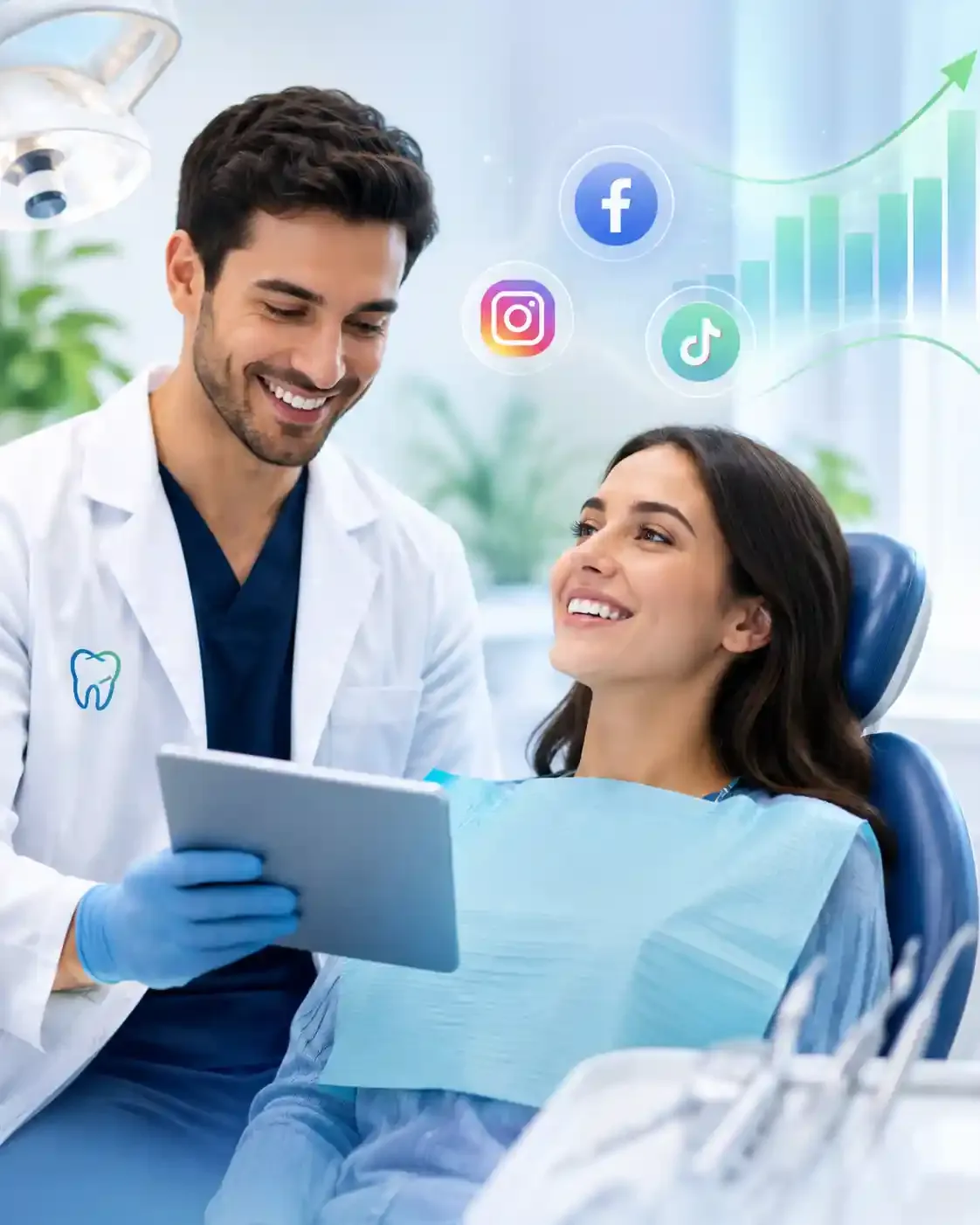 Dental clinic social media marketing preview