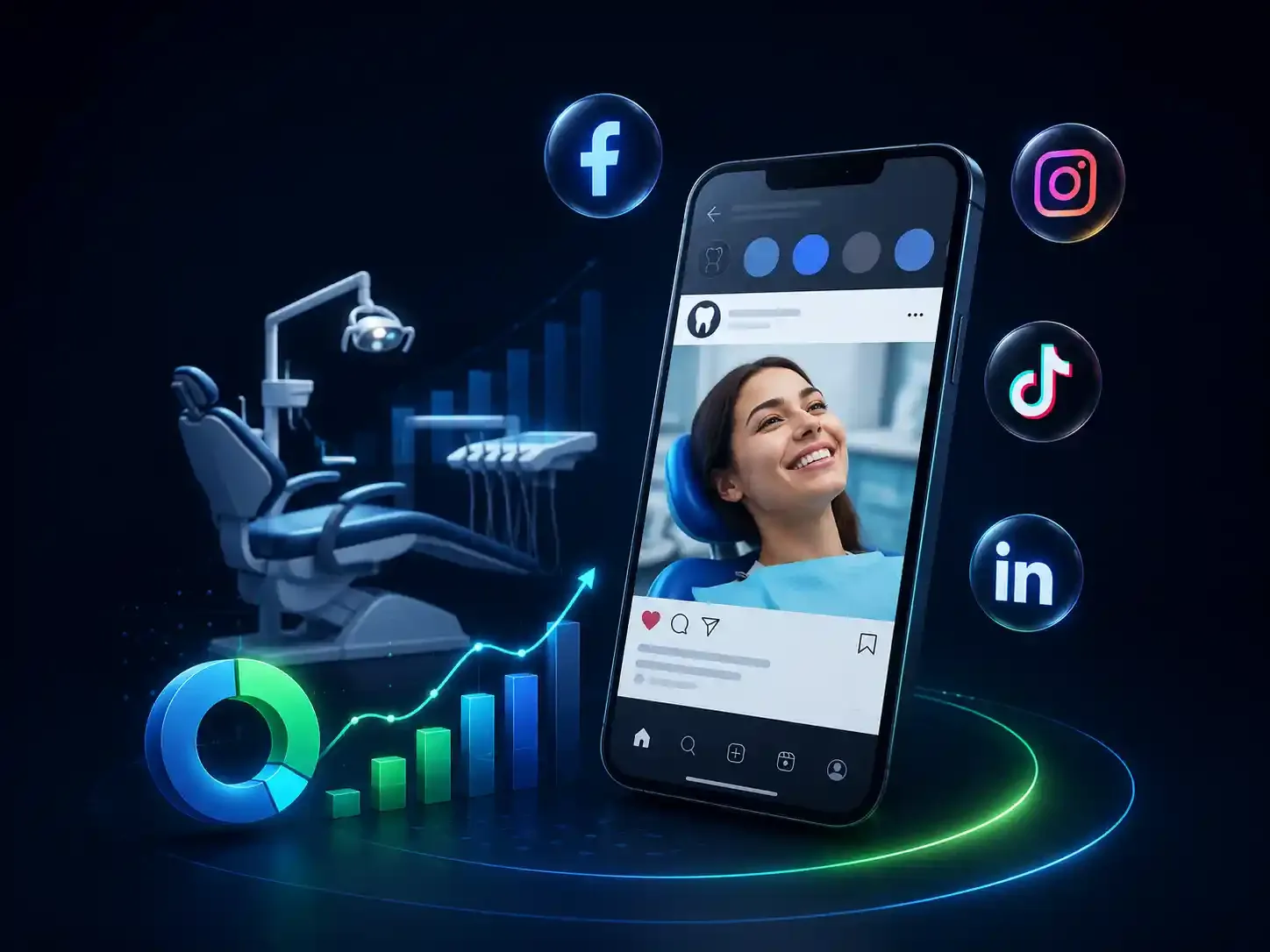 Social media platforms for dental clinic marketing