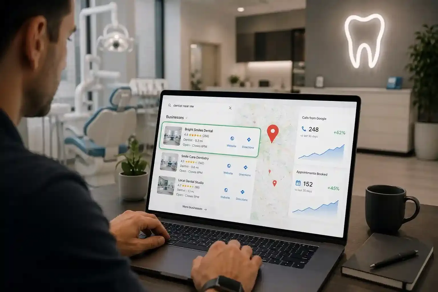 How to Get Your Dental Practice into the Google Map Pack (Step-by-Step)
